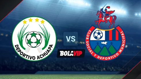 Achauapa vs. Municipal por la Liga Nacional de Guatemala.