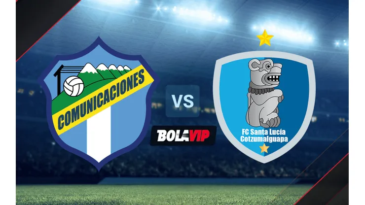 Comunicaciones vs. Cotzumalguapa por la Liga Nacional de Guatemala.