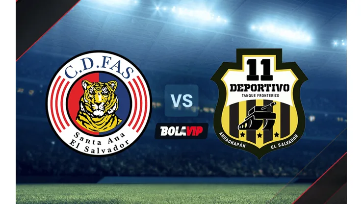 FAS vs. Once Deportivo EN VIVO por la Liga Mayor de El Salvador.