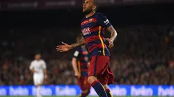 Dani Alves con Barcelona.