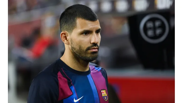Sergio Agüero, jugador del Barcelona.