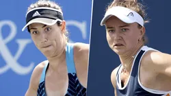 Garbiñe Muguruza vs. Barbora Krejčíková por el WTA Finals de Guadalajara (Foto: Getty Images).