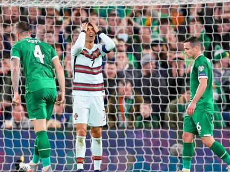 Portugal no pudo ante Irlanda y jugará el domingo por el boleto a Qatar 2022