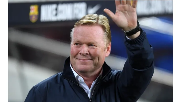 Ronald Koeman, antes de dejar Barcelona.
