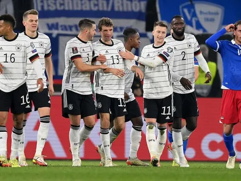Alemania no tuvo piedad con Liechtenstein y le propinó una goleada de aquellas