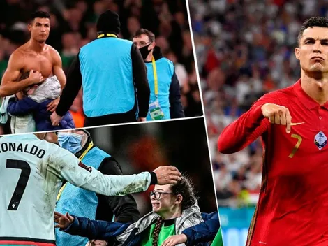 Video | Un gesto que conmueve a todos: Cristiano hizo feliz a una niña en la cancha