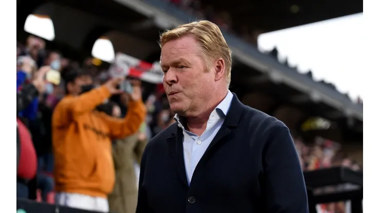 Ronald Koeman, entrenador del Barcelona.