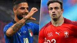 Italia y Suiza se enfrentan por las Eliminatorias UEFA.