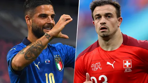 Italia y Suiza se enfrentan por las Eliminatorias UEFA.