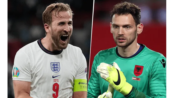 Inglaterra y Albania se enfrentan por las Eliminatorias UEFA.