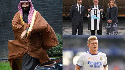 Mohammed Bin Salman, Eddie Howe y Toni Kroos.