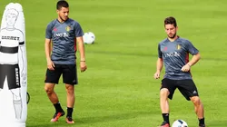 Eden Hazard y Dries Mertens.