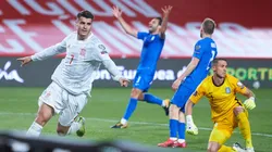 Imágenes del último España vs. Grecia.