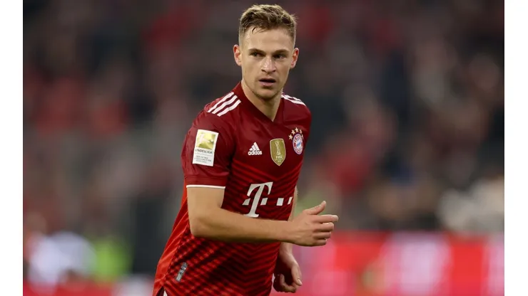 Joshua Kimmich en un encuentro con Bayern Munich.