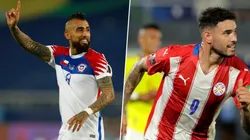 Arturo Vidal y Antonio Sanabria.