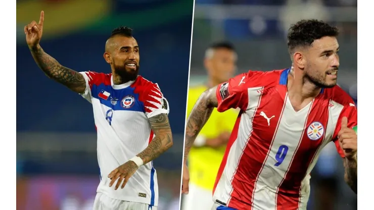 Arturo Vidal y Antonio Sanabria.