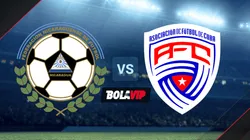 Nicaragua vs. Cuba por un amistoso internacional.