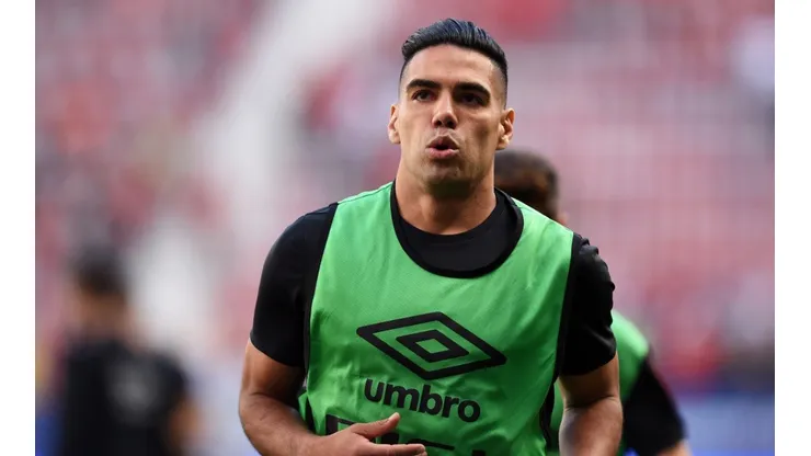 Radamel Falcao, delantero de Rayo Vallecano.
