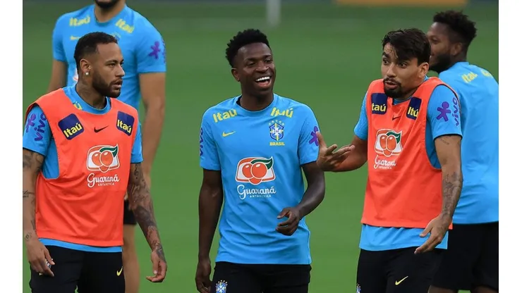 Entrenamiento de Brasil.