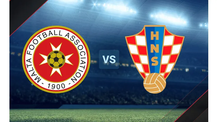 Malta y Croacia se enfrentan por las Eliminatorias UEFA.