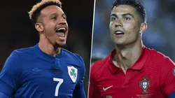 Irlanda y Portugal se enfrentan por las Eliminatorias UEFA.
