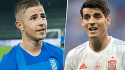 Grecia y España se enfrentan por las Eliminatorias UEFA.