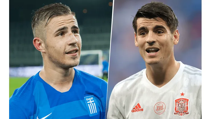 Grecia y España se enfrentan por las Eliminatorias UEFA.