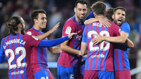 Jugadores del Barcelona.