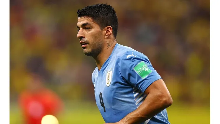 Luis Suárez con Uruguay.