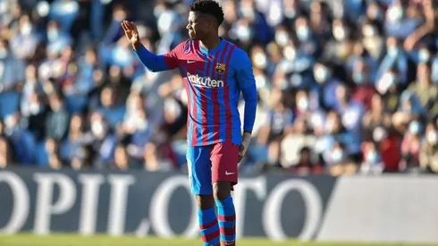 Ansu Fati se lesionó en el último partido de Barcelona ante Celta.