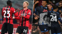 Milan y Napoli, en Italia.