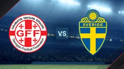 Georgia y Suecia se enfrentan por las Eliminatorias UEFA.