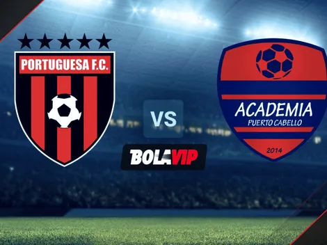 Portuguesa vs. Academia Puerto Cabello por la Liga Futve de Venezuela 2021