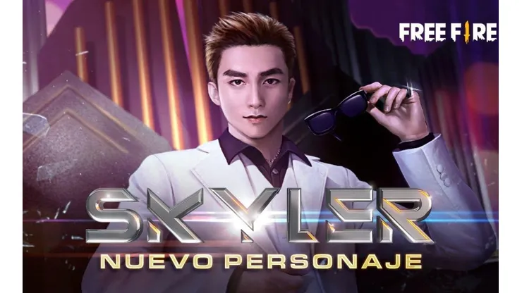 Free Fire lanza su nueva Agenda Semanal ¡Llega Skyler!