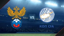 Rusia y Chipre se enfrentan por las Eliminatorias UEFA.