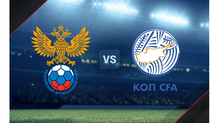 Rusia y Chipre se enfrentan por las Eliminatorias UEFA.