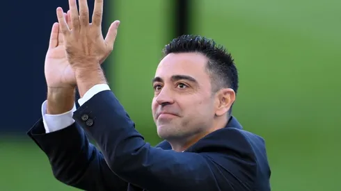 Xavi Hernandez, entrenador de Barcelona.