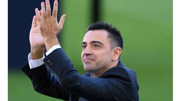 Xavi Hernandez, entrenador de Barcelona.