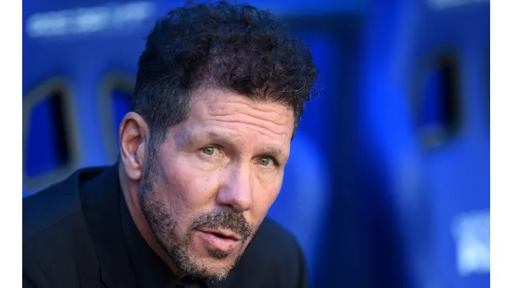 Diego Simeone, entrenador del Atlético de Madrid.