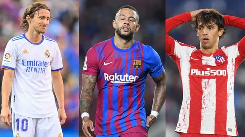 Algunos de los cracks de Real Madrid, Barcelona y Atlético.