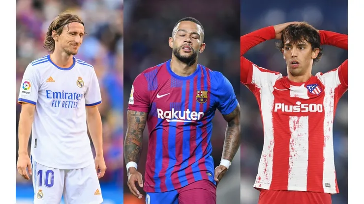 Algunos de los cracks de Real Madrid, Barcelona y Atlético.