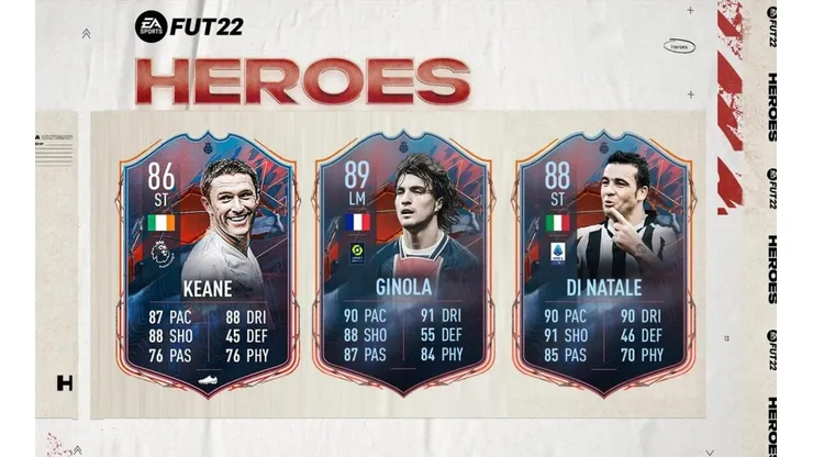 FIFA 22: ¿Qué Héroes valen la pena para el Ultimate Team? - Tier List