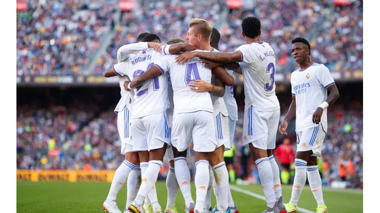 Jugadores del Real Madrid.