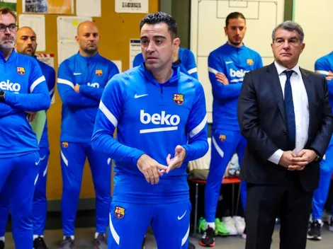 Así fue el primer entrenamiento de Xavi al frente de Barcelona