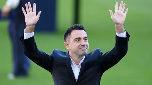 Xavi Hernández, el nuevo DT de Barcelona.