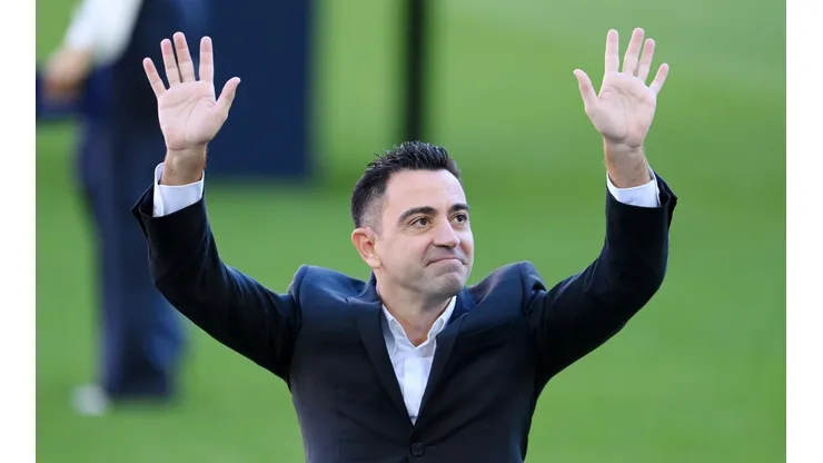Xavi Hernández, el nuevo DT de Barcelona.