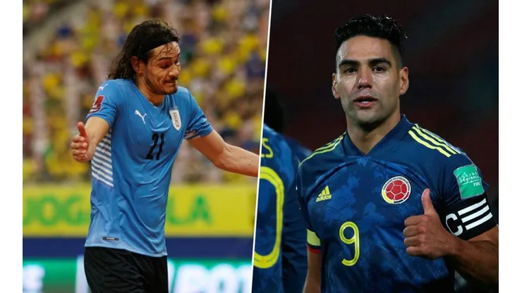 Edinson Cavani y Radamel Falcao, dos bajas importantes.