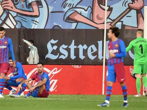 La enfermería de Barcelona quedó a full tras el partido ante Celta de Vigo