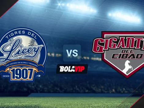 VER HOY | Tigres del Licey vs. Gigantes del Cibao | EN VIVO ONLINE | Horario, streaming y canal de TV para ver ONLINE la LIDOM