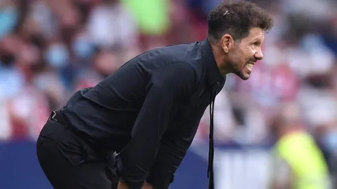 Diego Simeone, entrenador del Atlético de Madrid.
